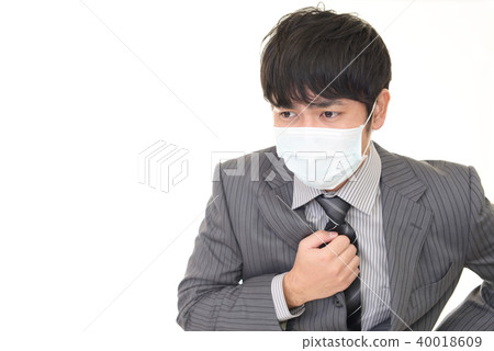 A man with a cold A man with a cold 40018609