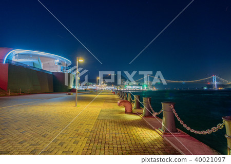 Night Shimonoseki sightseeing [Shimonoseki City, Yamaguchi Prefecture] 40021097