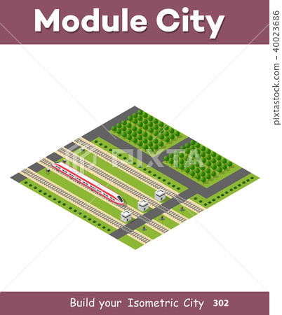 Isometric rail transport 40023686
