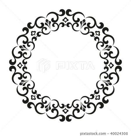 Decorative frame Elegant vector element for design 40024308