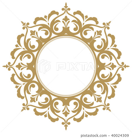 Decorative frame Elegant vector element for design Decorative frame Elegant vector element for design 40024309