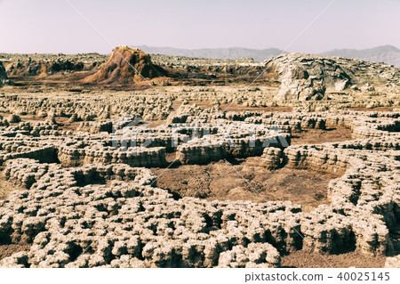 in  danakil ethiopia africa  the volcani  40025145