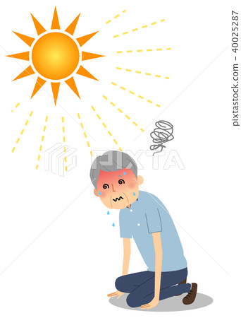 老人中暑 40025287