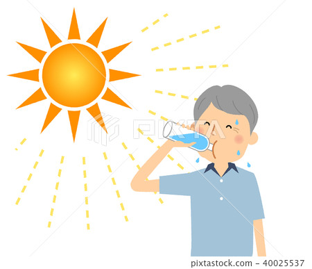 Elderly man hydration Elderly man hydration 40025537
