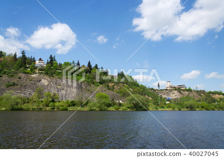Barrandov Terraces building Prague, Czech Republic 40027045