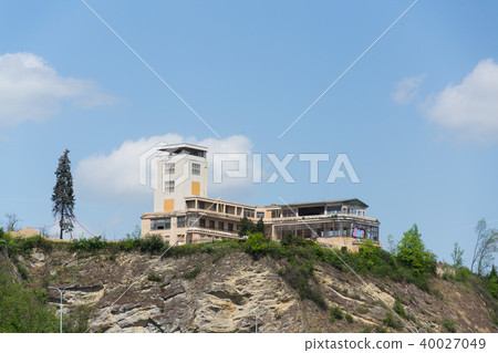 Barrandov Terraces building Prague, Czech Republic 40027049