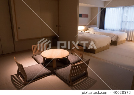 Japanese and Western rooms of the hotel 40028573