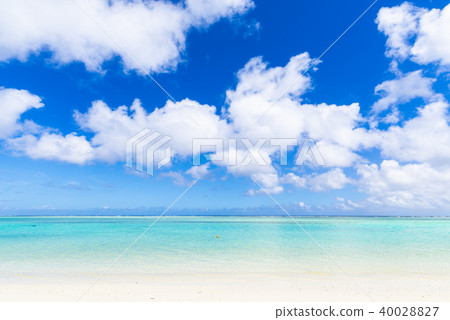 夏天圖像海,海灘,藍天 夏天圖像海,海灘,藍天 40028827