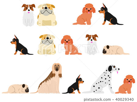 可愛的小狗邊框設置2 40029340