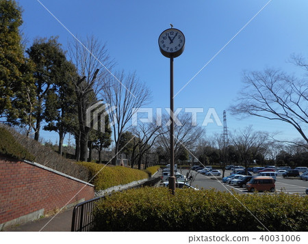 Clock tower of park Clock tower of park 40031006