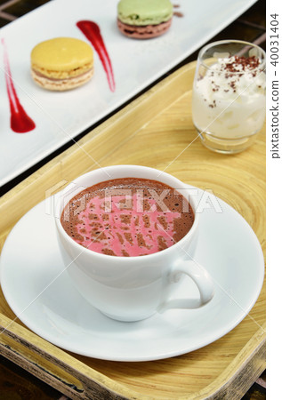 Raspberry hot cocoa Raspberry hot cocoa 40031404