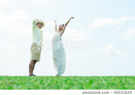 男人和女人夫婦大天空 男人和女人夫婦大天空 40032629