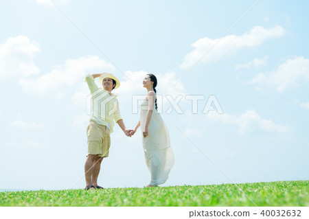 男人和女人夫婦大天空 40032632