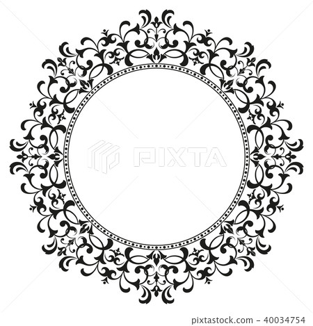 Decorative frame Elegant vector element for design 40034754