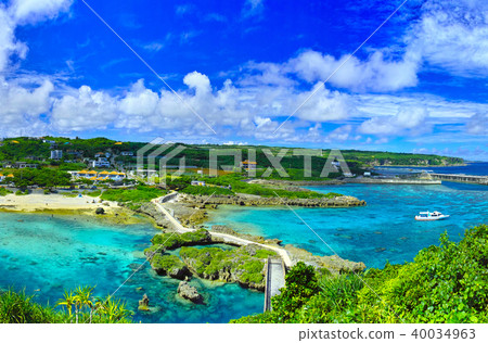 宮古島的宮古島。 Imgar海洋花園的風景 40034963