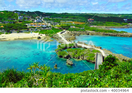 宮古島的宮古島。 Imgar海洋花園的風景 40034964