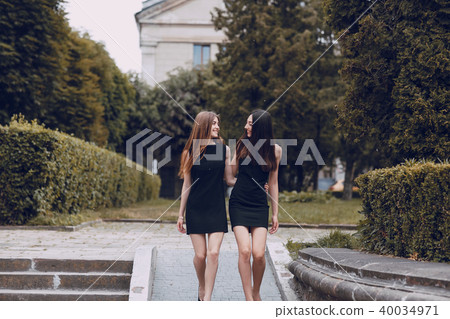 two beautiful girls 40034971