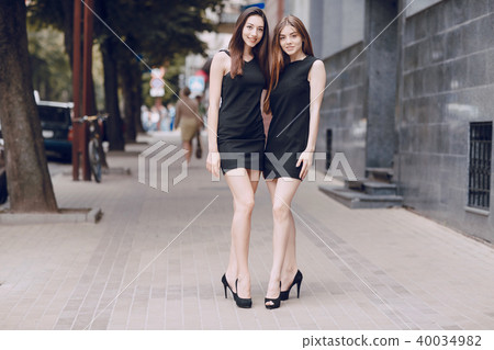 two beautiful girls 40034982
