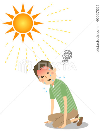 Young men heat stroke Young men heat stroke 40037095