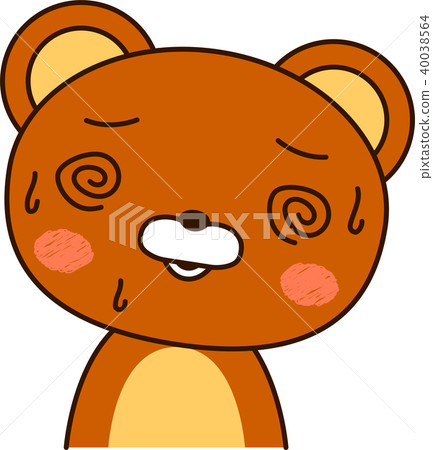 Bear illustration cute facial expression Bear illustration cute facial expression 40038564