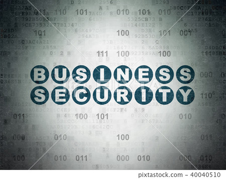 Security concept: Business Security on Digital Data Paper background Security concept: Business Security on Digital Data Paper background 40040510