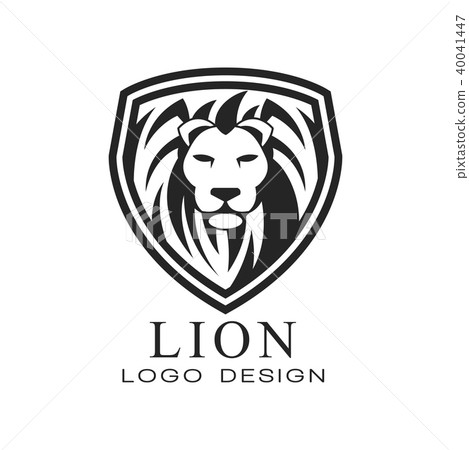 Lion logo design, classic vintage style element for poster, banner, embem, badge, tattoo, t shirt 40041447