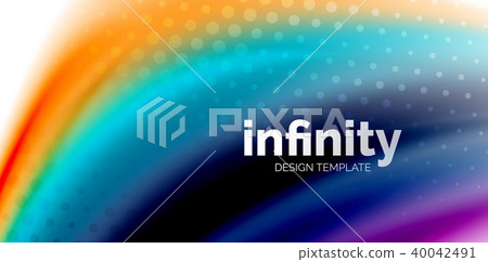 Vector 3d fluid colors wave background, flowing abstract shape with dotted texture, liquid mixed Vector 3d fluid colors wave background, flowing abstract shape with dotted texture, liquid mixed 40042491