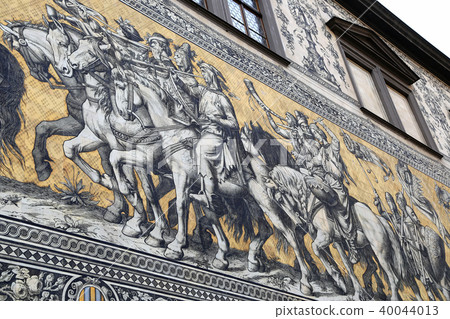 Furstenzug (Procession of Princes). Dresden Furstenzug (Procession of Princes). Dresden 40044013