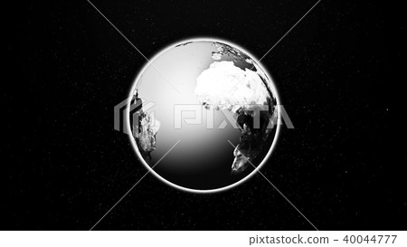 Realistic Planet Earth from space - Stock Illustration [40044777] - PIXTA