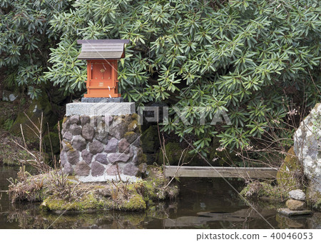 箱根神社的Benzaitensha(神奈川縣箱根鎮) 箱根神社的Benzaitensha(神奈川縣箱根鎮) 40046053