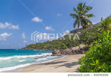 Anse Major beach on Mahe Seychelles 40046890