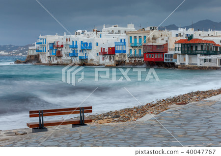 Greece. Mykonos. Little Venice. Greece. Mykonos. Little Venice. 40047767