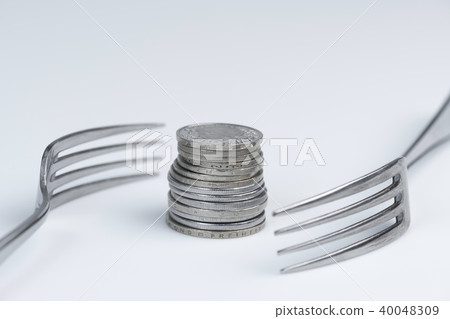 Conceptual imagination of financial greed. 40048309