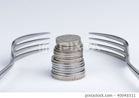 Conceptual imagination of financial greed. 40048311