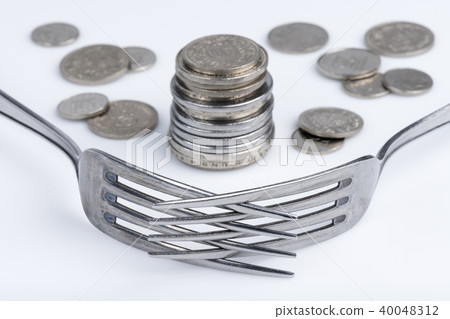 Conceptual imagination of financial greed. 40048312