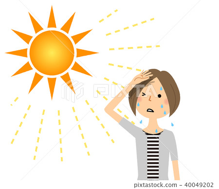Young woman sunshine 40049202