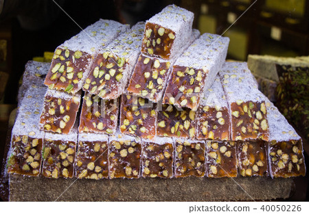 Traditional turkish delight rahat lokum Traditional turkish delight rahat lokum 40050226