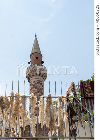 Minaret of Ottoman Mosques in view Minaret of Ottoman Mosques in view 40050228