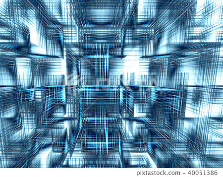 Cubes background - abstract digitally generated image 40051386