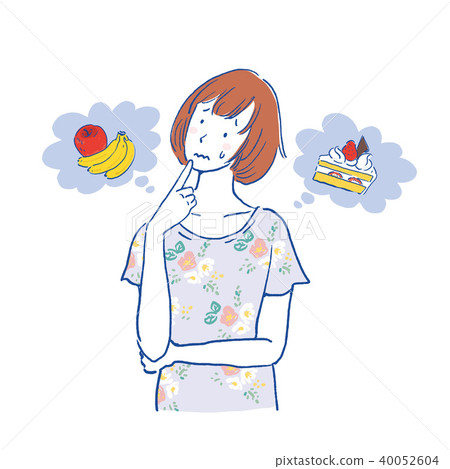 Think behavior woman illustration 40052604