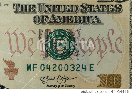 10 dollar banknote logo 40054416