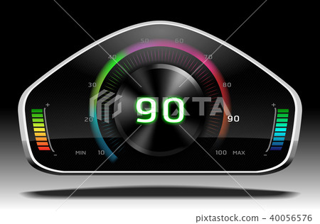 The Metal Black chrome rotating Colorfull Light The Metal Black chrome rotating Colorfull Light 40056576