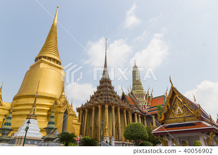 Wat Phra Kaew, Bangkok of Thailand. 40056902