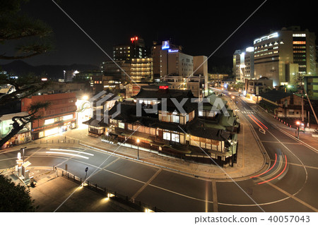 道後溫泉夜視圖 道後溫泉夜視圖 40057043