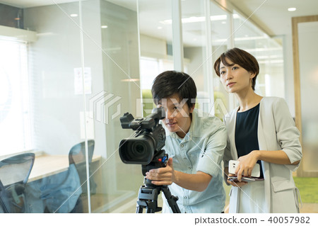 Shooting Photographer Recording Director Image 40057982