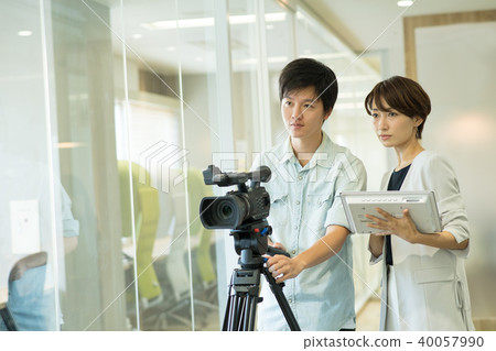 Shooting Photographer Recording Director Image 40057990