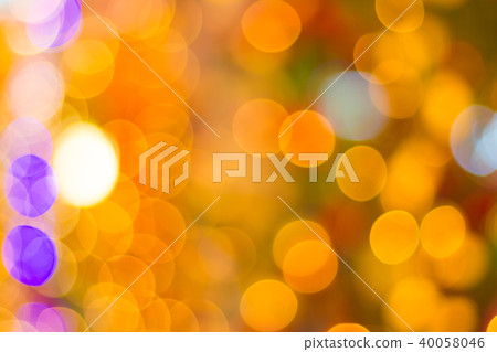 Decorative outdoor string lights hanging on tree  40058046