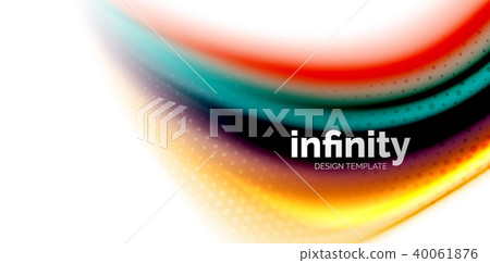 Vector 3d fluid colors wave background, flowing abstract shape with dotted texture, liquid mixed Vector 3d fluid colors wave background, flowing abstract shape with dotted texture, liquid mixed 40061876