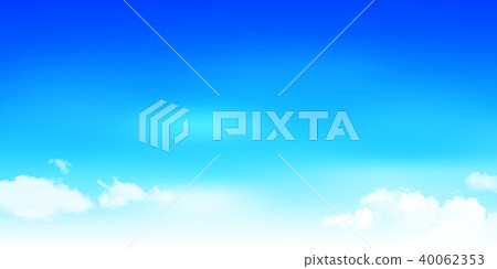 天空夏天風景背景 天空夏天風景背景 40062353