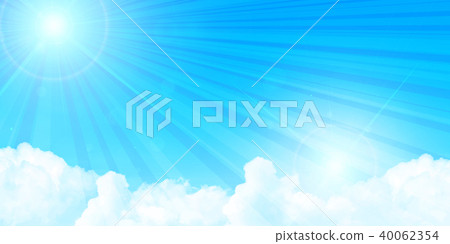 天空夏天風景背景 天空夏天風景背景 40062354
